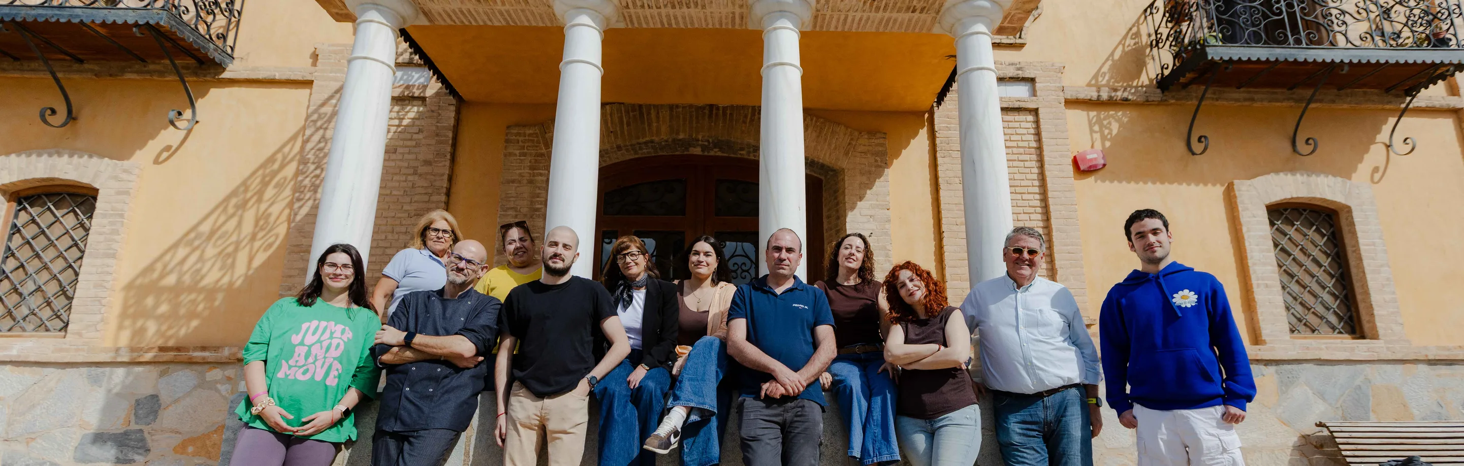 Foto de grupo del equipo de la Fundación